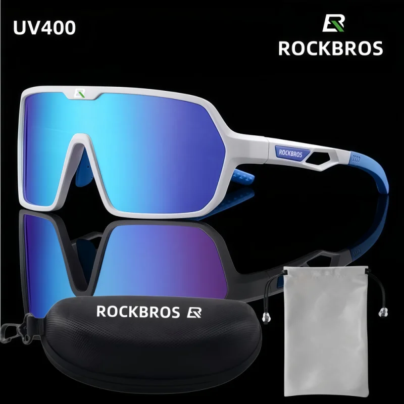

ROCKBROS Fashion Cycling Polarized Glasses UV400 Ergonomic Design, Suitable for Cycling, Driving, Fishing, Hunting, etc