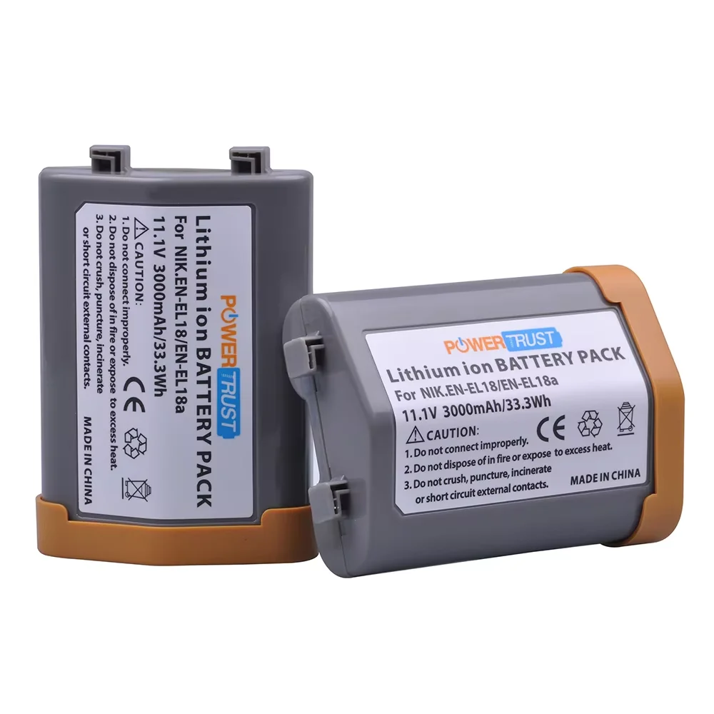 EN-EL18 Battery for Nikon EN-EL18a EN-EL18b EN-EL18c, D4 D4S D5 D6 Digital SLR Cameras, MB-D12 MB-D17 MB-D18 Battery Grips,MH-33
