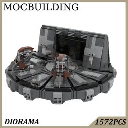 Diorama MOCBUILDING Blocks Bricks Display Model Construction Toys Christmas Present Birthday Gift