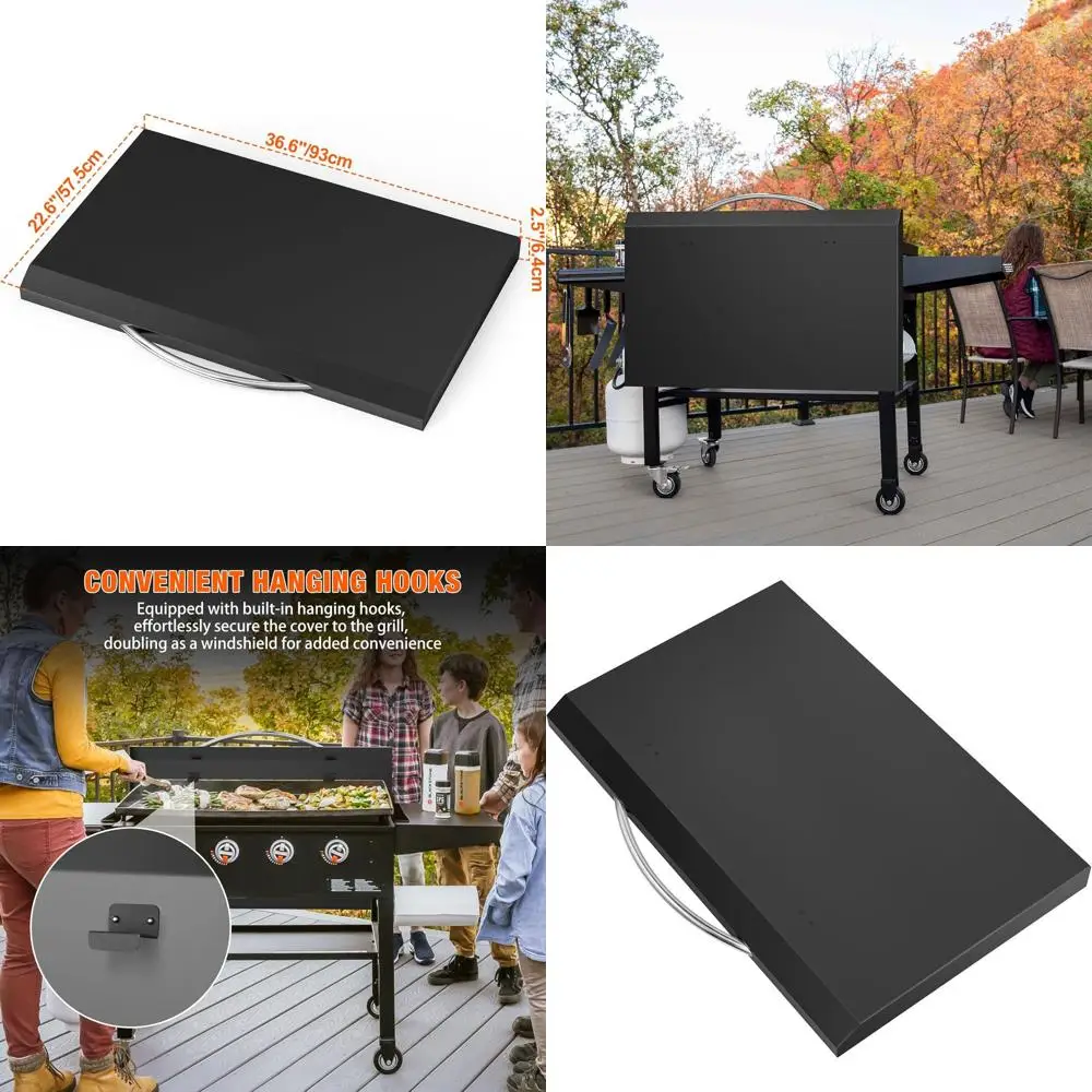 

Универсальная крышка для гриля с плоской поверхностью 36 дюймов для приготовления пищи на открытом воздухе