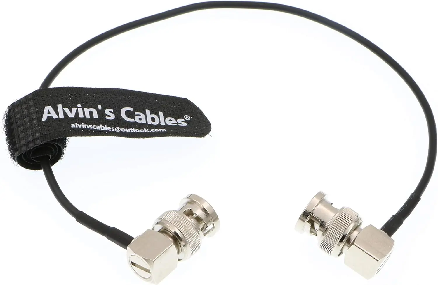 

Alvin's Cables 3G BNC HD-SDI кабель тонкий гибкий двойной прямоугольный 30 см/12 дюймов для Sony FS5/FS7/FX6, Atomos Shogun Inferno/Ninja