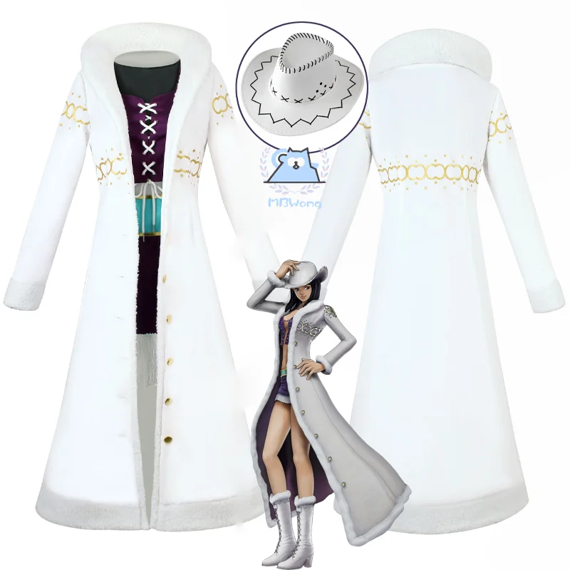 أزياء أنيمي نيكو روبن التأثيرية نيكو روبن ملكة جمال كل الأحد أحذية الزي لحفلات الهالوماس للنساء البالغات لمرحلة الأدوار #1