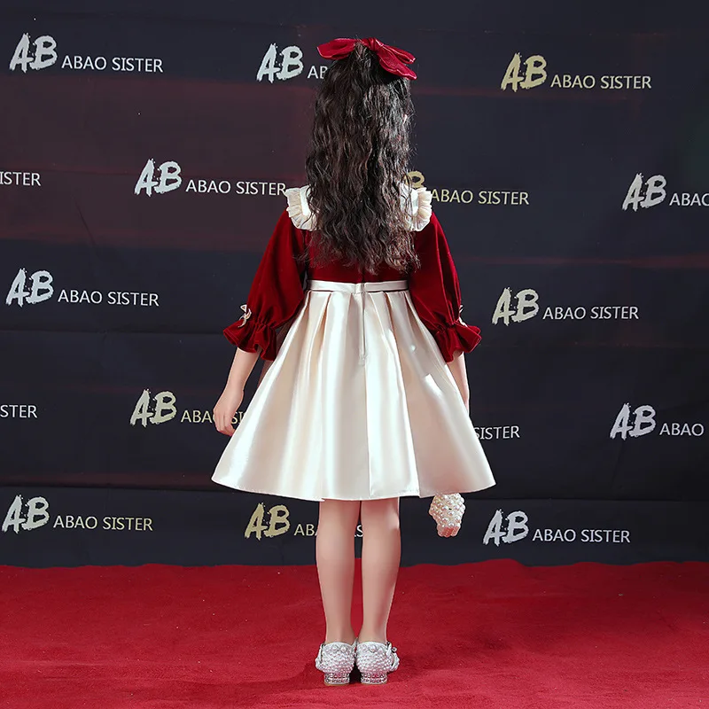 Детское платье для девочек от 2 до 8 лет