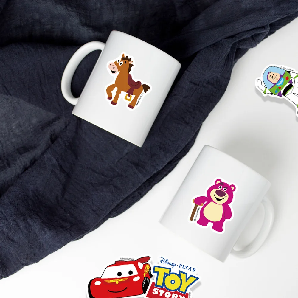 50 SZTUK Naklejek Toy Story Lotso Anime Książka Deskorolka Laptop Motocykl Śliczne Kawaii Kreskówkowe Naklejki Filmowe Zestaw Naklejek Zabawki dla Dzieci Stiker
