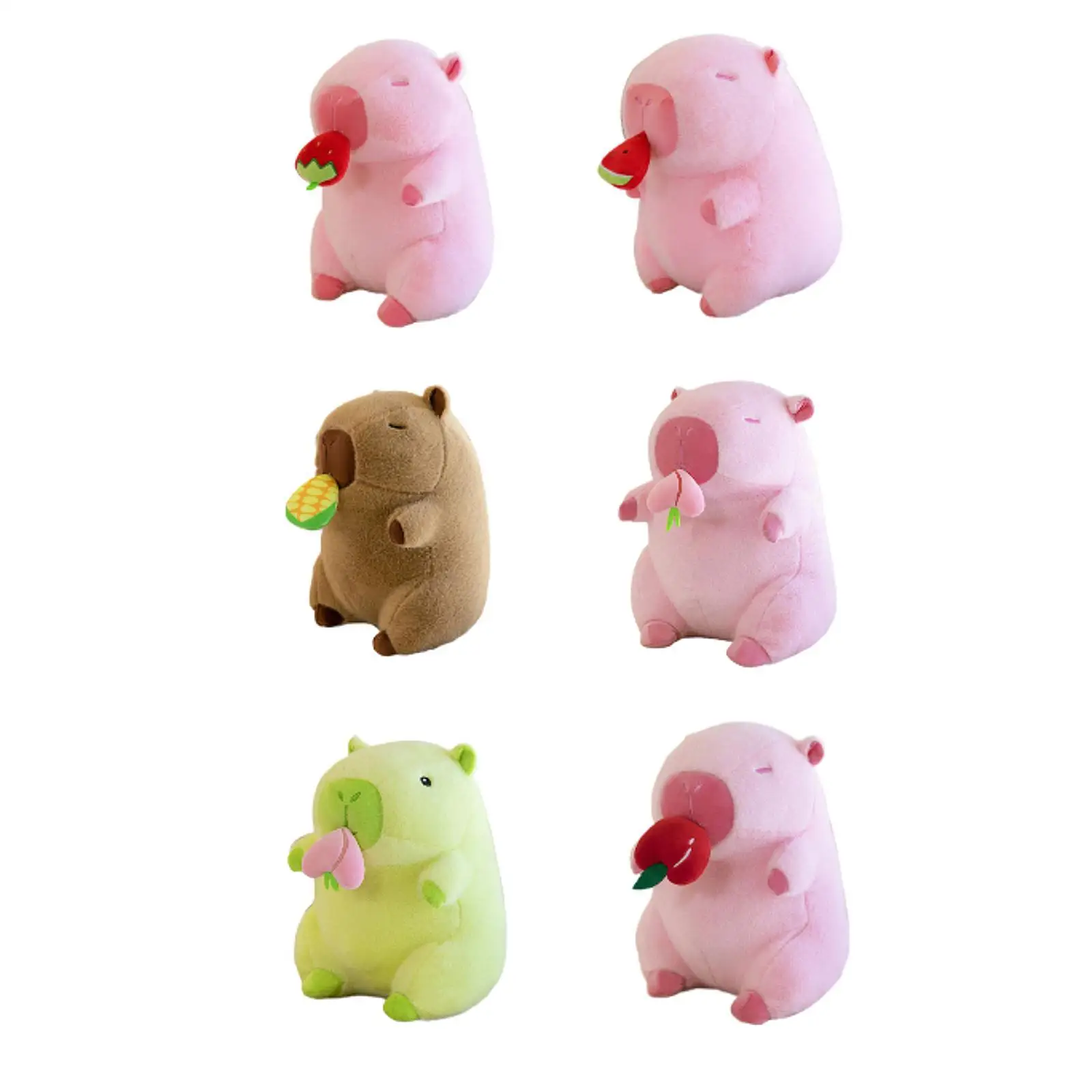 Capybara Stuffed Animal Soft Kids Room Decor Capybara Plush Toy Capybara Plush Figures for Children Teens Kids Adults Gifts