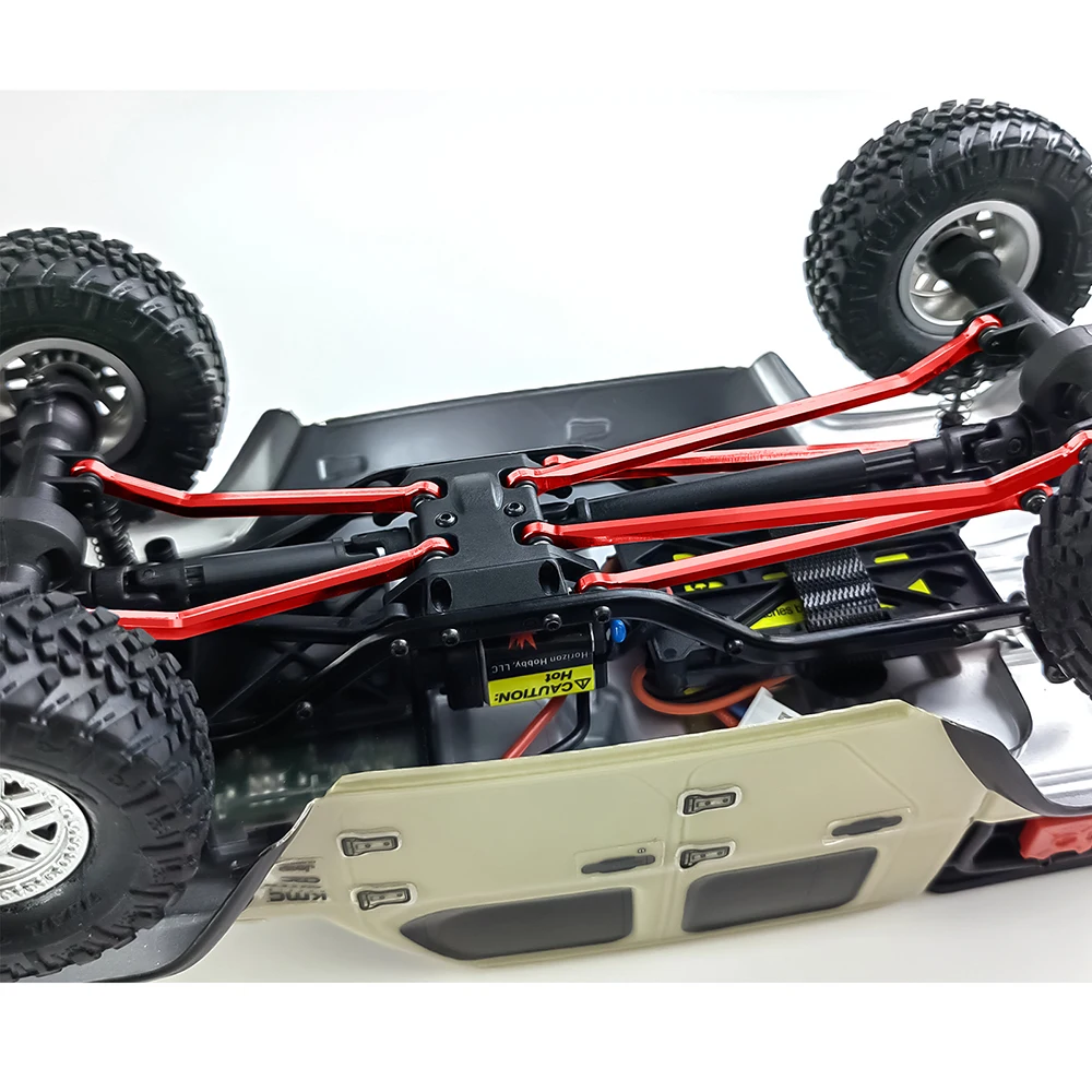 MIBIDAO Alu Alloy Link Rod Linkage Kit for Axial SCX24 AXI00005 Jeep Gladiator 1/24 RC Crawler Car Upgrade Parts Accessories