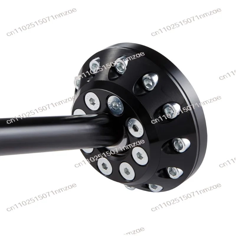 390mm Aluminum Short Shifter Solid with White Shift Knob for Car Modification