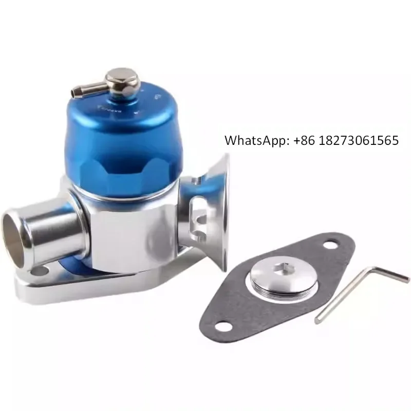 Automotive turbocharger modification with dual port intake pressure relief valve
