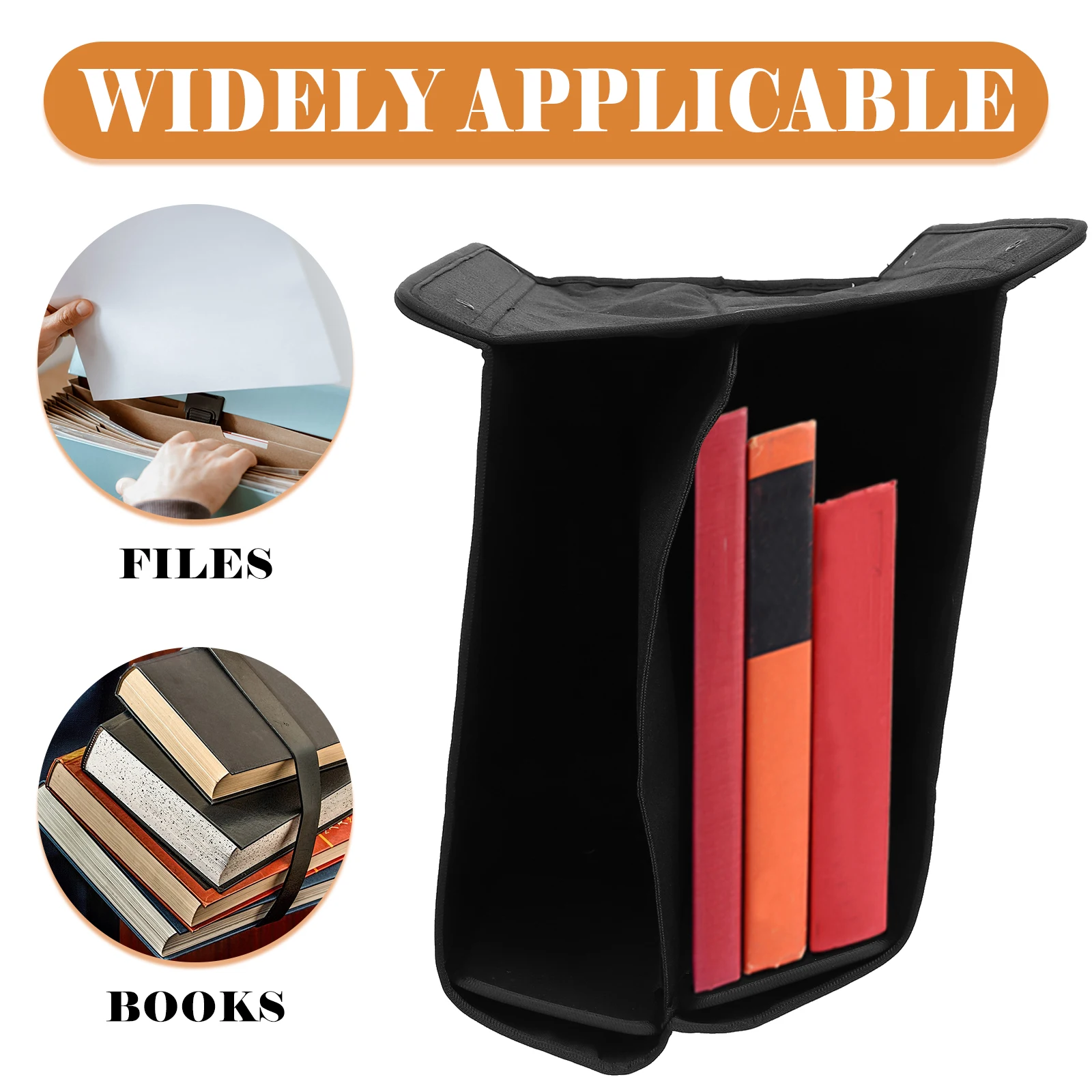 

Storage Rack File Box Office Desk Organiser Nylon Braided Belt under Organizer Organization