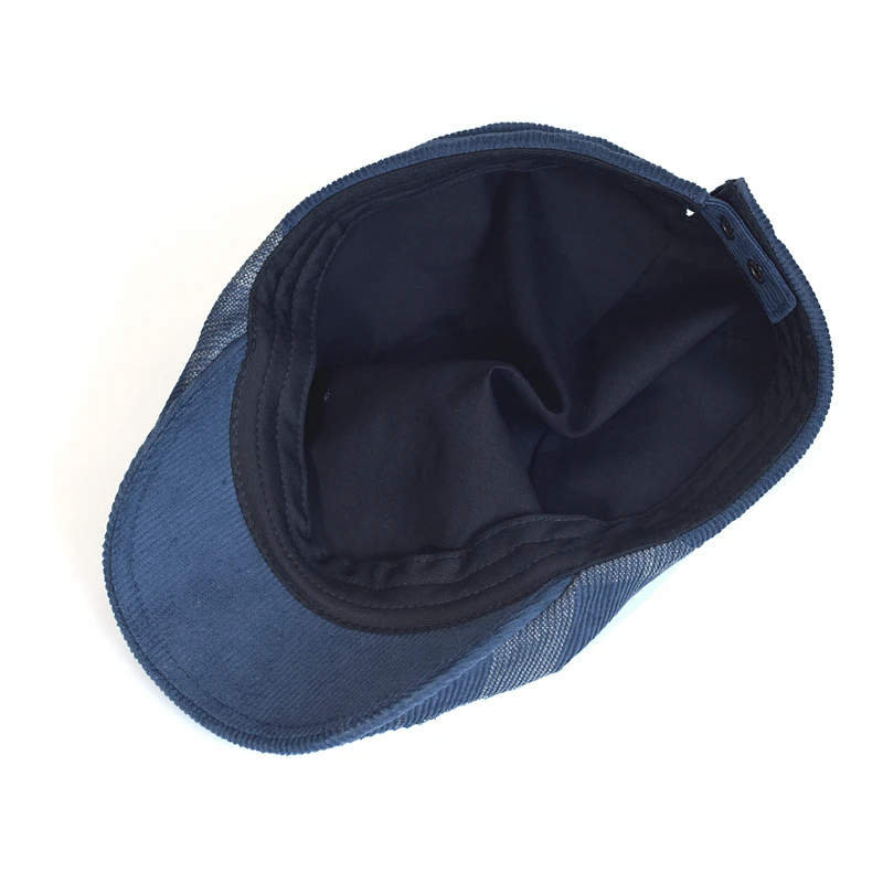 Neue Ankunft Männer Hüte Winter Vintage Plaid Dicken Baskenmütze Hut Cord Zeitungsjunge Mütze Männer England Gatsby Retro Hut Fahrer Flache kappe – Detail 12