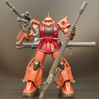 HG 1/144 ZAKU II Cucuruz Doan's Island CHAR'S CUSTOM Mech Assembly Model Kit Action Figures Decoration Boys' Puzzle Toys Gift