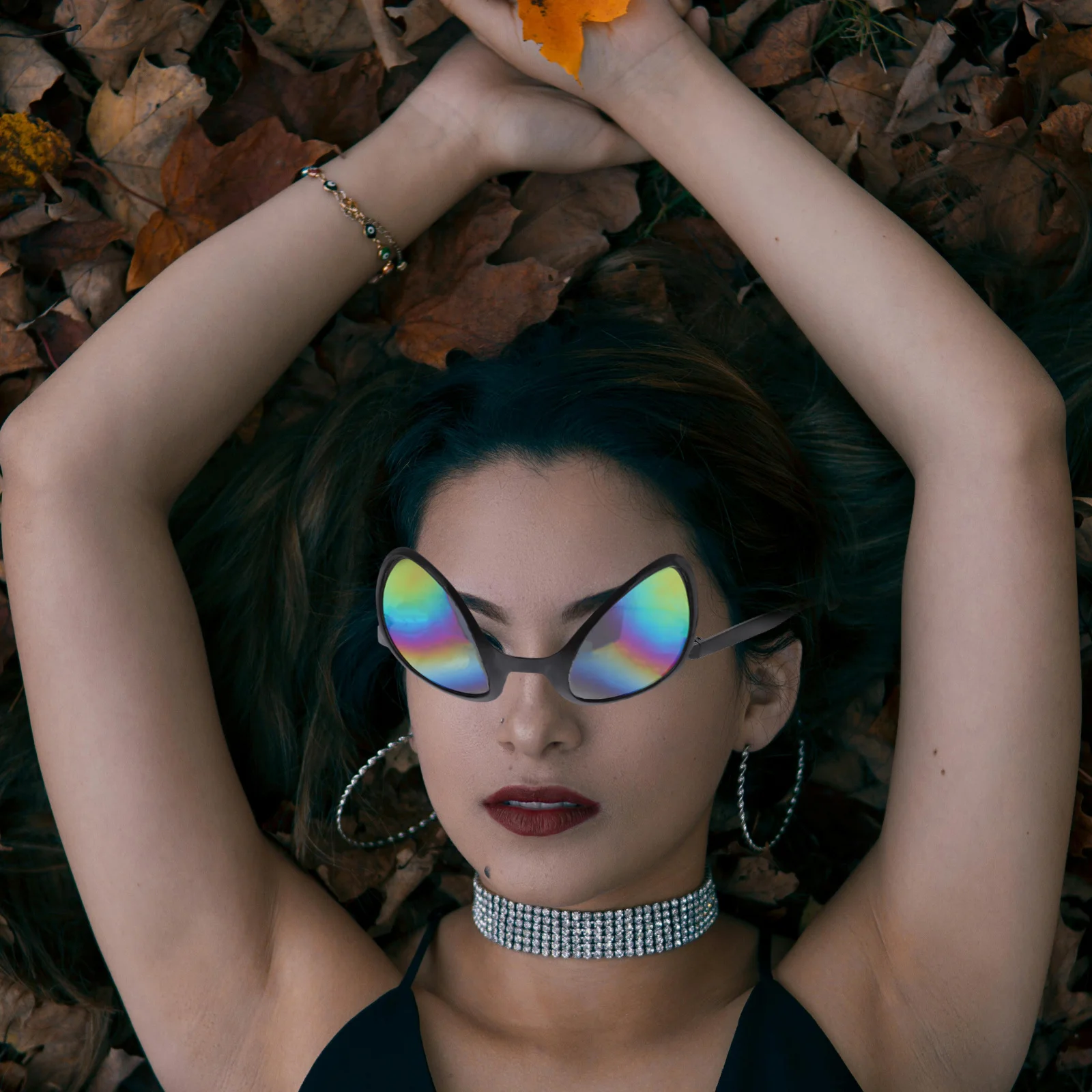 

Glasses Funny Plastic Sunglasses Unique Halloween Costume Accessories for Adults Novelty Goggles Dress Up Party