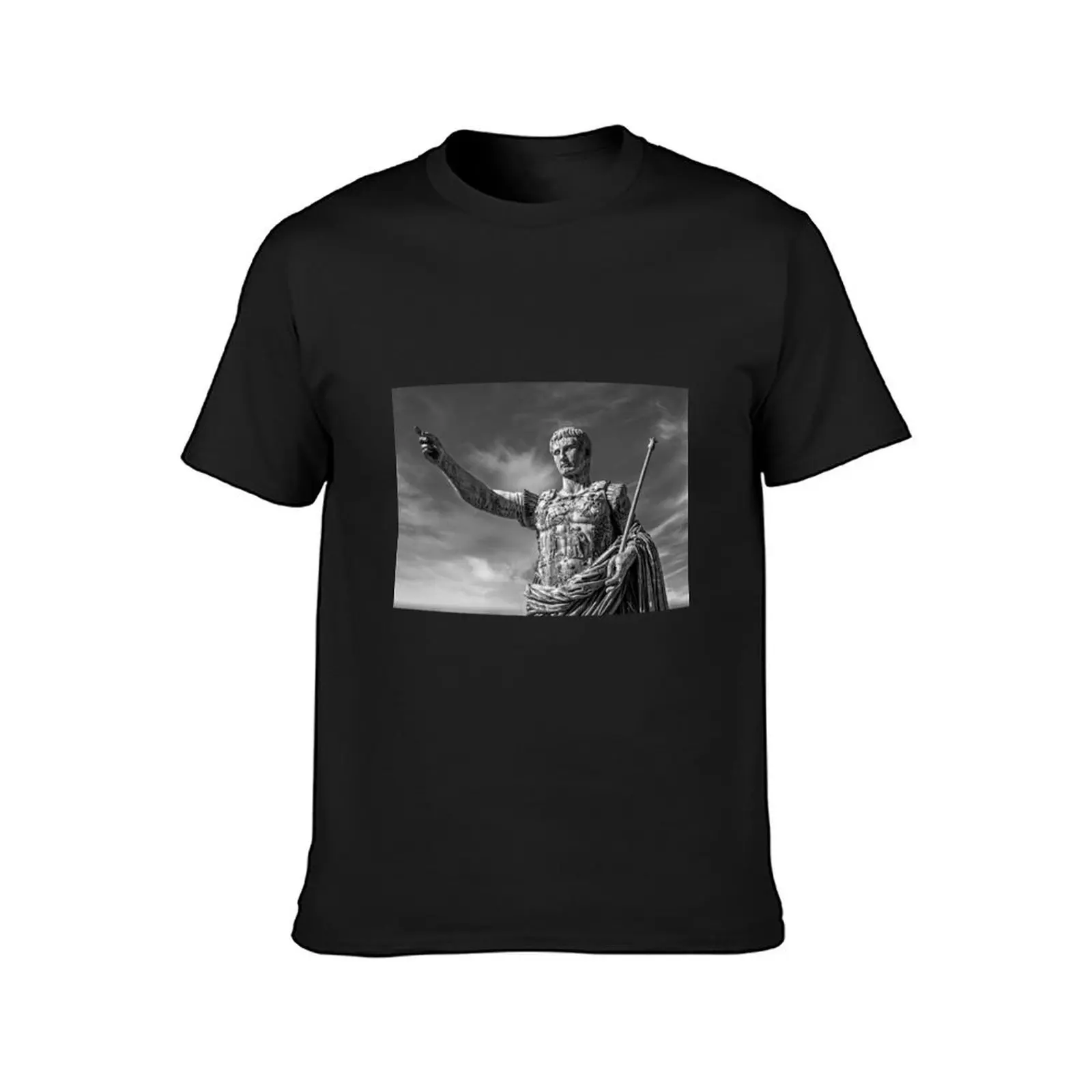 Julius Caesar, ancient statue in Rome, Italy. Concept for leadership, personal growth, personal development T-Shirt