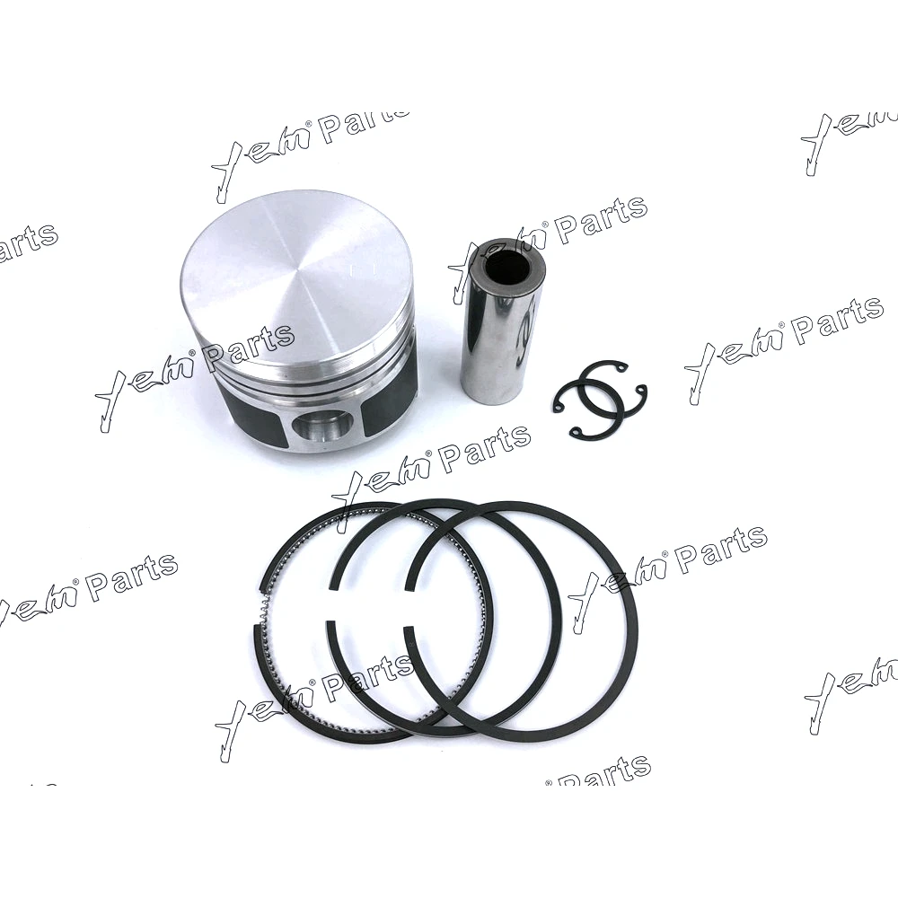 Hot Sell Piston + Ring Kit Set STD 72mm For Kubota D850 x3 PCS Engine Parts