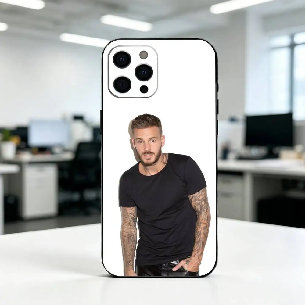M Pokora-A King Pop  Phone Case For iPhone 17, 16,15,14,13,12,11 Plus,Pro Max, Others Soft Black Cover