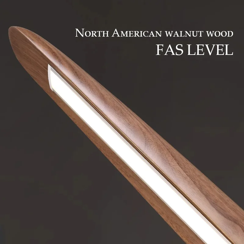 الجوز الخشب الخطي قلادة LED تركيب المصابيح غرفة الطعام ضوء أضواء الجزيرة لغرفة الطعام المطبخ جزيرة طاولة بلياردو #5