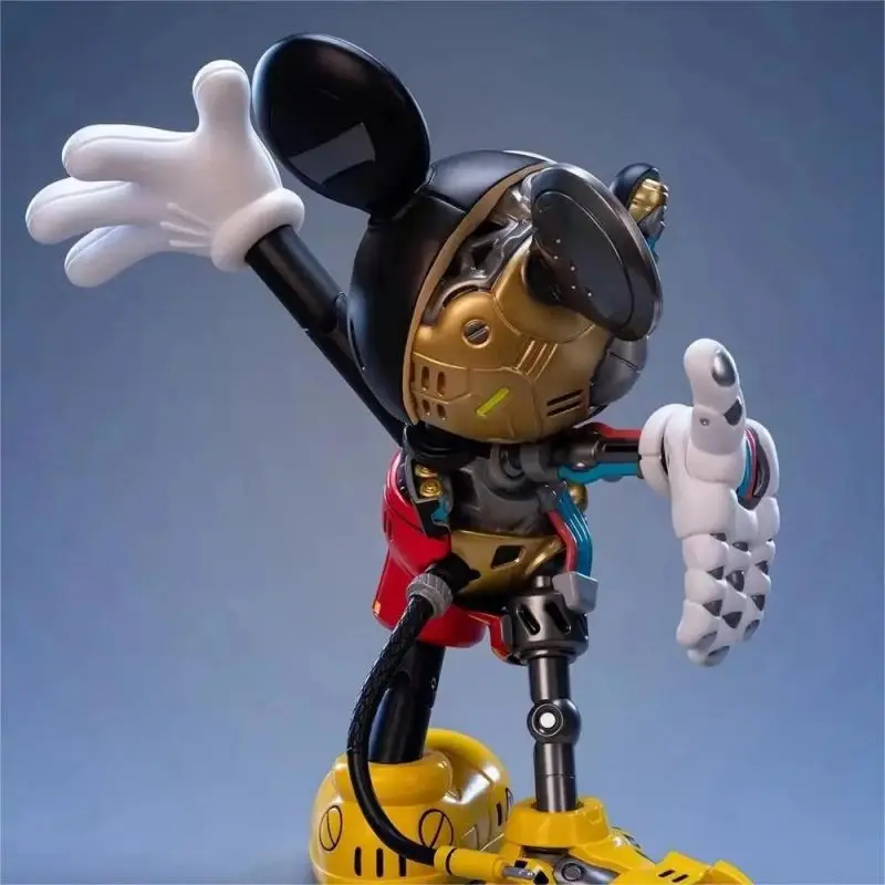 ミッキー　マウス フィギュア　希少デザイン　ディズニー Amazon.co.jp: 52TOYS BLINDBOX x MICKEY MOUSE「CYBORG SERIES