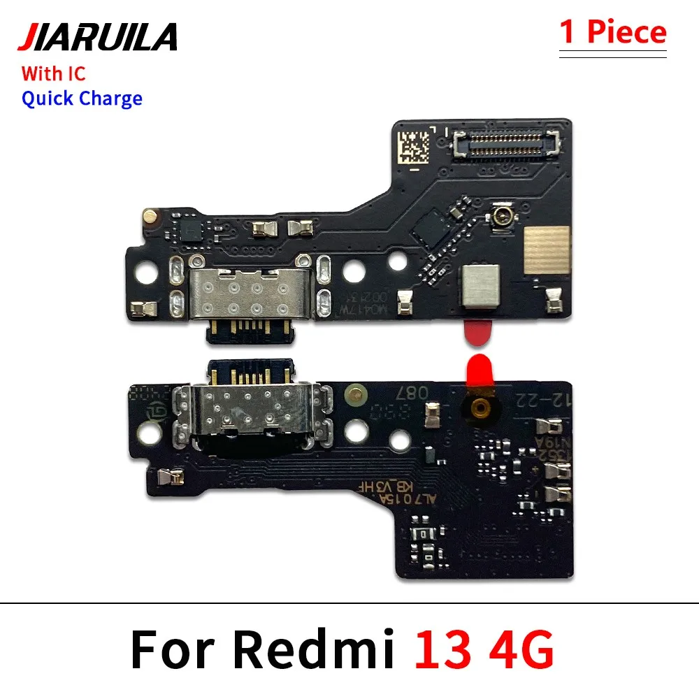 USB Charging Port Micro Dock Connector Board Flex Cable For Xiaomi Redmi 9 9C 9A 9T 8 8A 10 10A 10C Prime 12 12C 13 13C 4G 5G