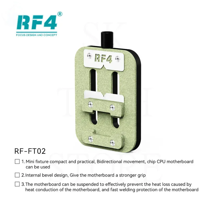 RF4 RF-FT02 PCB Fixture Suspension Design Phone IC Chip Repair Soldering Adjustable Clamp Universal Precision Compact Mainboard