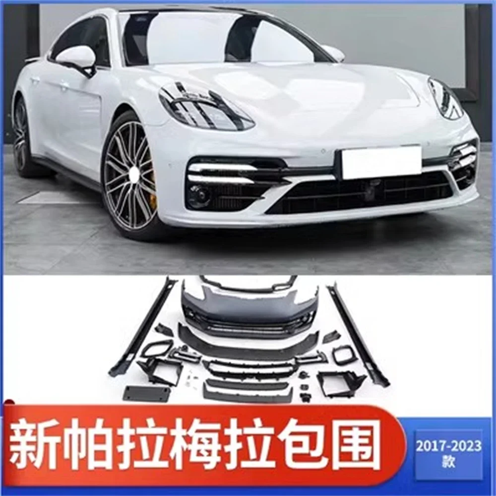 

Car surround body kit Front rear bumper SD Side skirts headlight rear lip for Porsche paramera turbo s 971