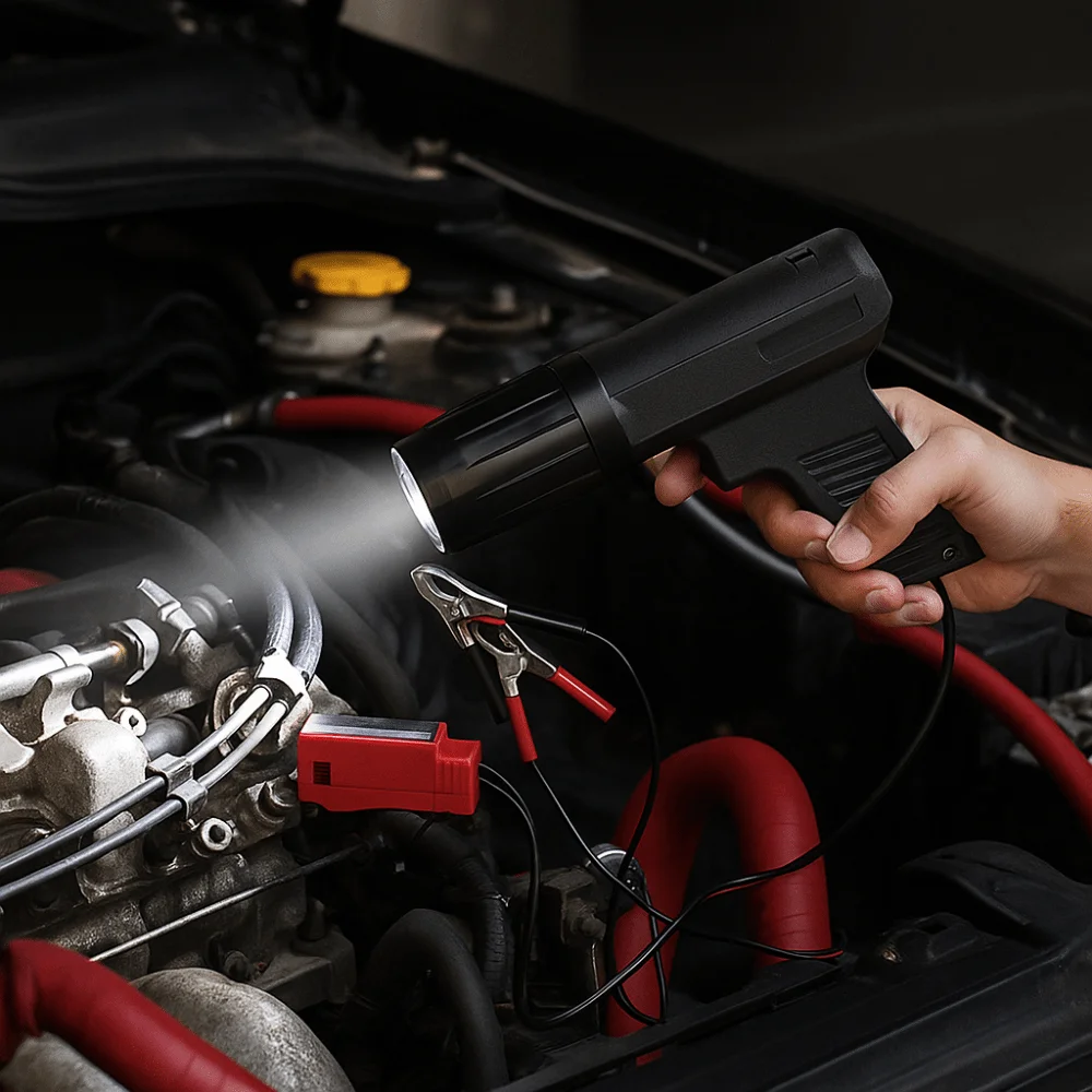 

Профессиональный инструмент для определения синхронизации двигателя, прецизионный инструмент, прочный строительный инструмент для настройки зажигания, простой в использовании