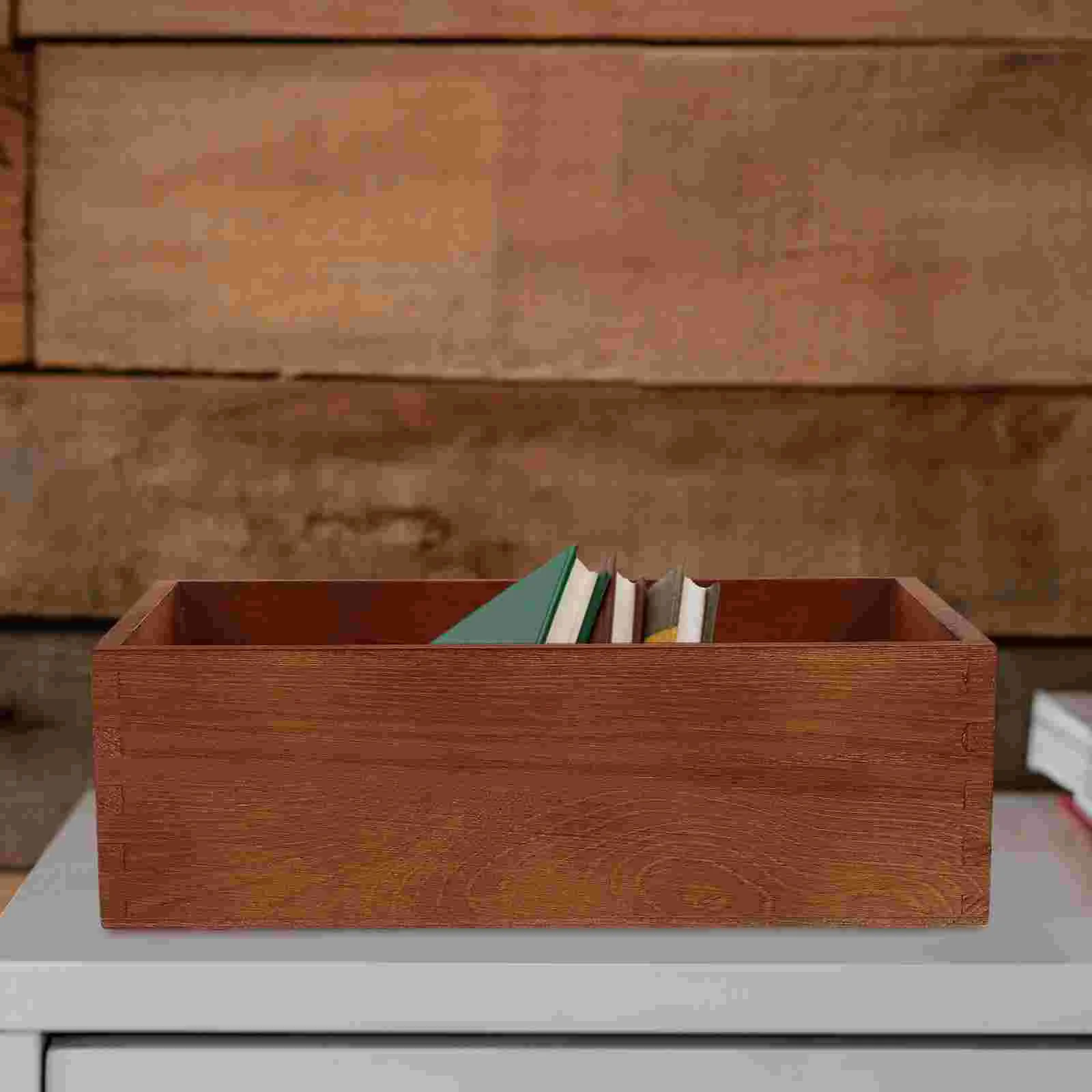 

Storage Crate Small Wooden Crates Large Pouch For Bins Child Room Sundries Container