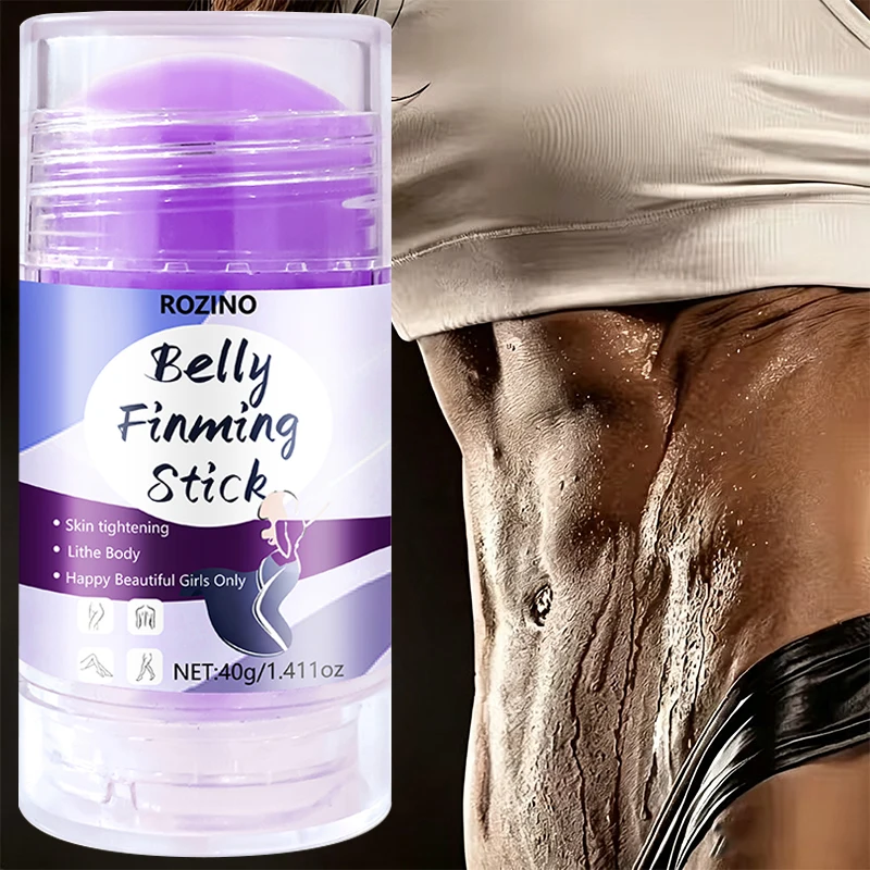 40g Abdominal Skin Moisturizing and Firming Cream Stick, Suitable for Abdomen, Waist, Arms, Legs, and Buttocks, Easy to Apply and Portable, Suitable for All Skin Types (Dry Skin, Combination Skin, Acne-Prone Skin, Sensitive Skin)