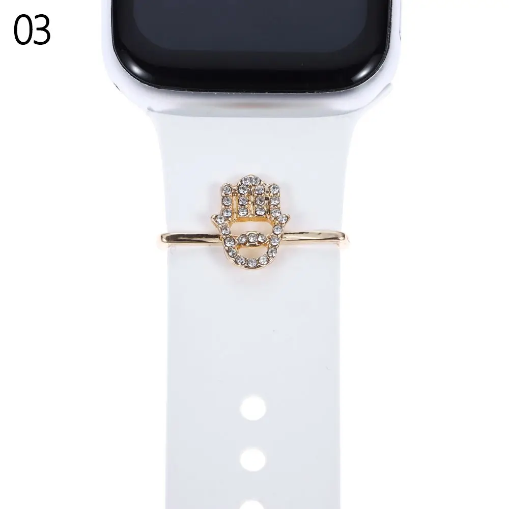 

Creative Bracelet Diamond Wristbelt Charms Decorative Ring Strap Accessories Watch Band Ornament