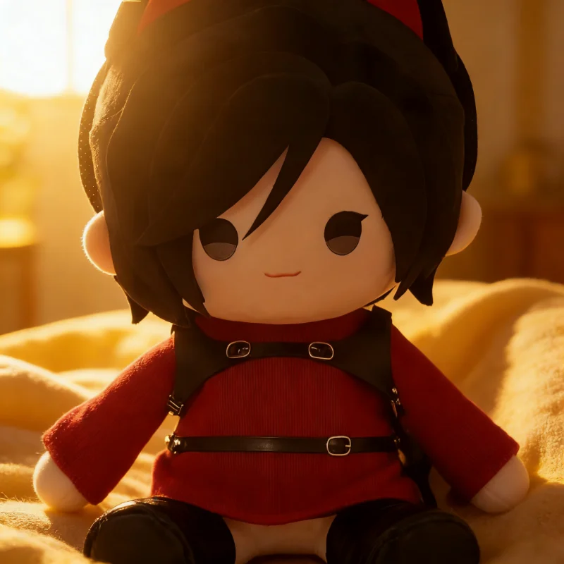 

Stuffed 40cm Resident Evil Ada Wong Anime Figures Plush Cosplay Dress Up Cotton Doll Put to Sleep Toy for Children Birthday Gift