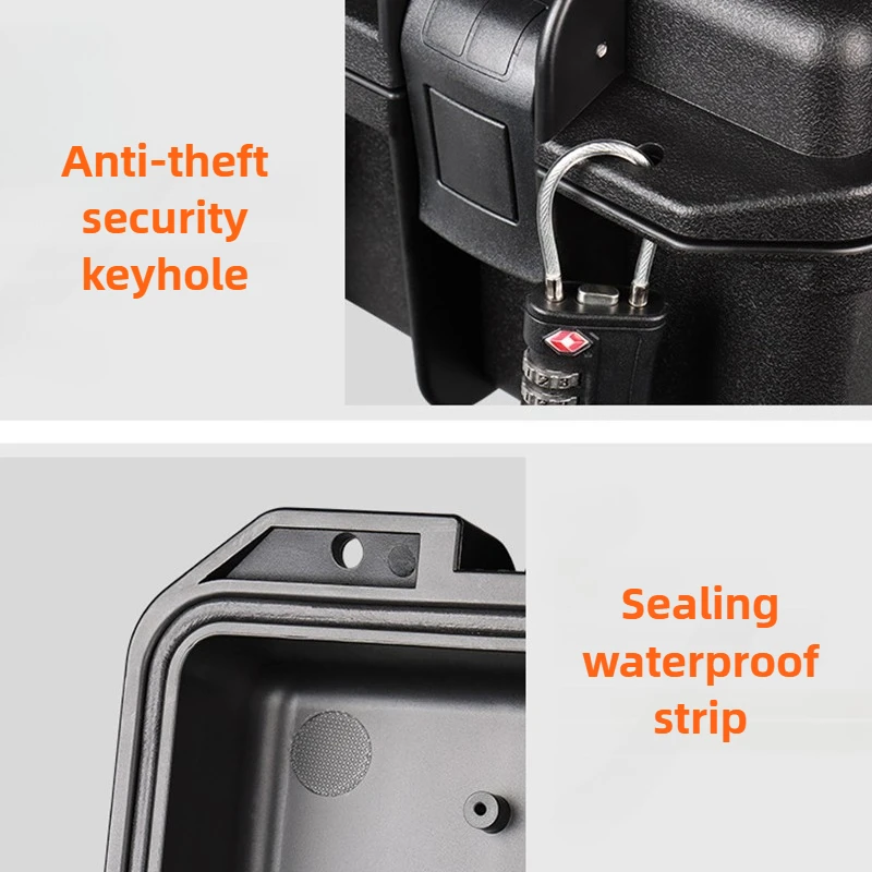 Caixa de ferramentas para instrumentos de segurança, à prova d'água, portátil, armazenamento de ferramentas, equipamento anti-queda, organizador de ferramentas com esponja