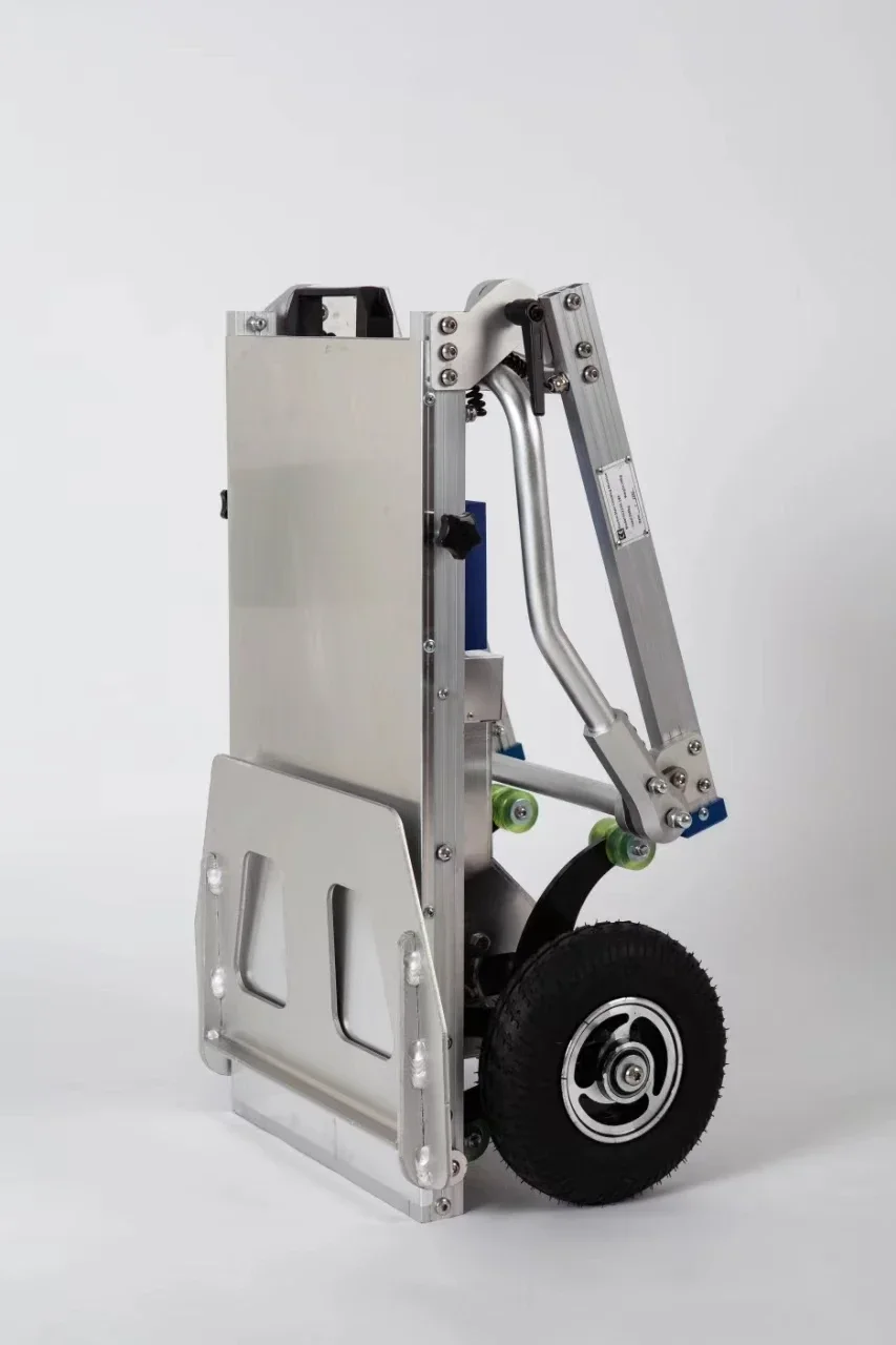 

【Горячая】Электрическая машина для подъема по лестнице 200 кг с литиевой батареей 8 Ач, складная тяговая машина, подходящая для транспортировки на полу G