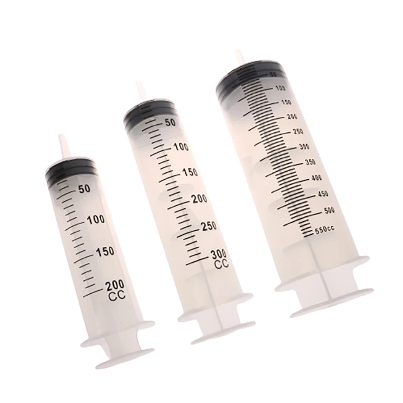 Large Capacity Syringe Reusable Plastic Pump Nutrient Health Measuring Syringe Pumping Oil Feeding Enema Glue Filling