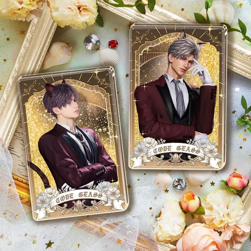 Anime Love and Deepspace Sylus Rafayel Zayne Xavier Cosplay Acrylic Quicksand Mahjong Cartoon Drift Sand Standing Figure Adorn