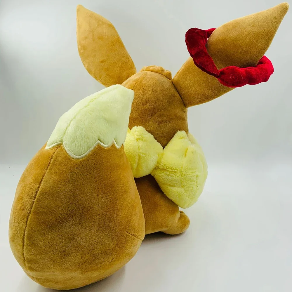 35CM Dynamax Eevee pluszowe zabawki miecz i tarcza Pokemon Pikachu Eevee wypchana lalka Kawaii wystrój pokoju wykwintny świąteczny prezent dla dzieci