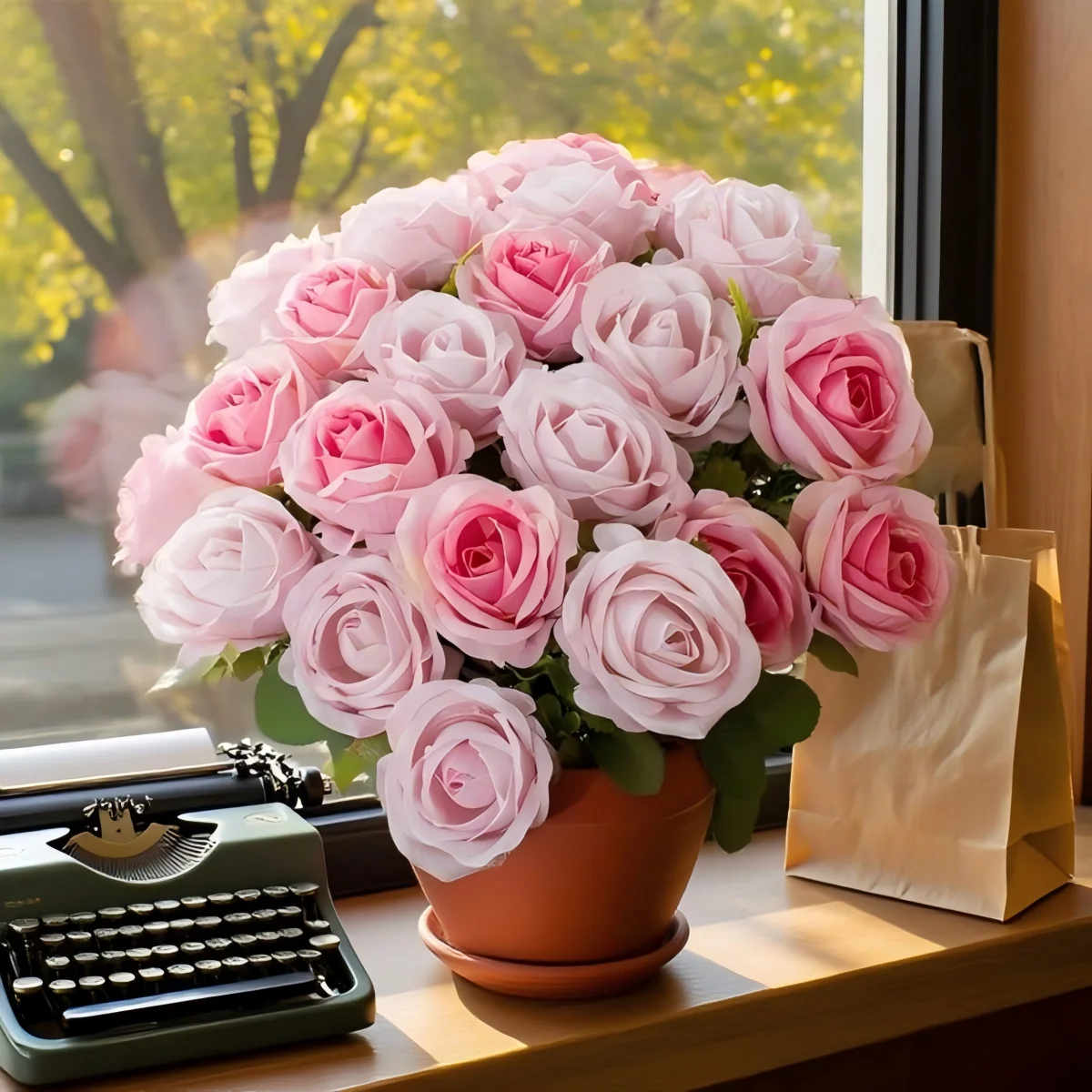 Künstliche Blumen Seidenrosen für Heim, Büro, Party, Dekoration im Freien, Hof, Valentinstag, Hochzeit, DIY, Bestseller, Fotografie-Requisiten