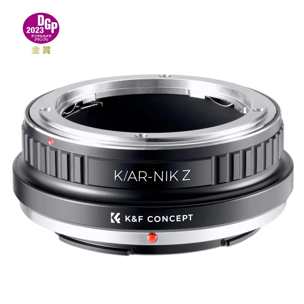 Adapter K&F Concept K/AR na NIK Z do obiektywów Konica AR Mount na aparaty Nikon Z Mount Zfc Zf Z30 Z50 Z5 Z6 Z6II Z9