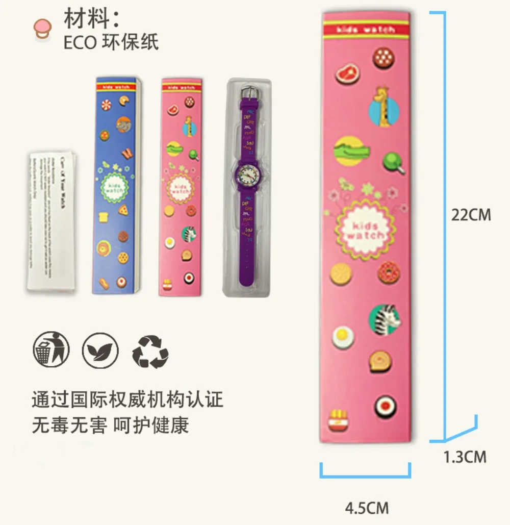 Girls Watch 3D Cartoon Waterproof Toddler Watch Gifts for Girls Age 2-12 Toys for 3 4 5 6 7 Year Old Kids Gifts Children Watches