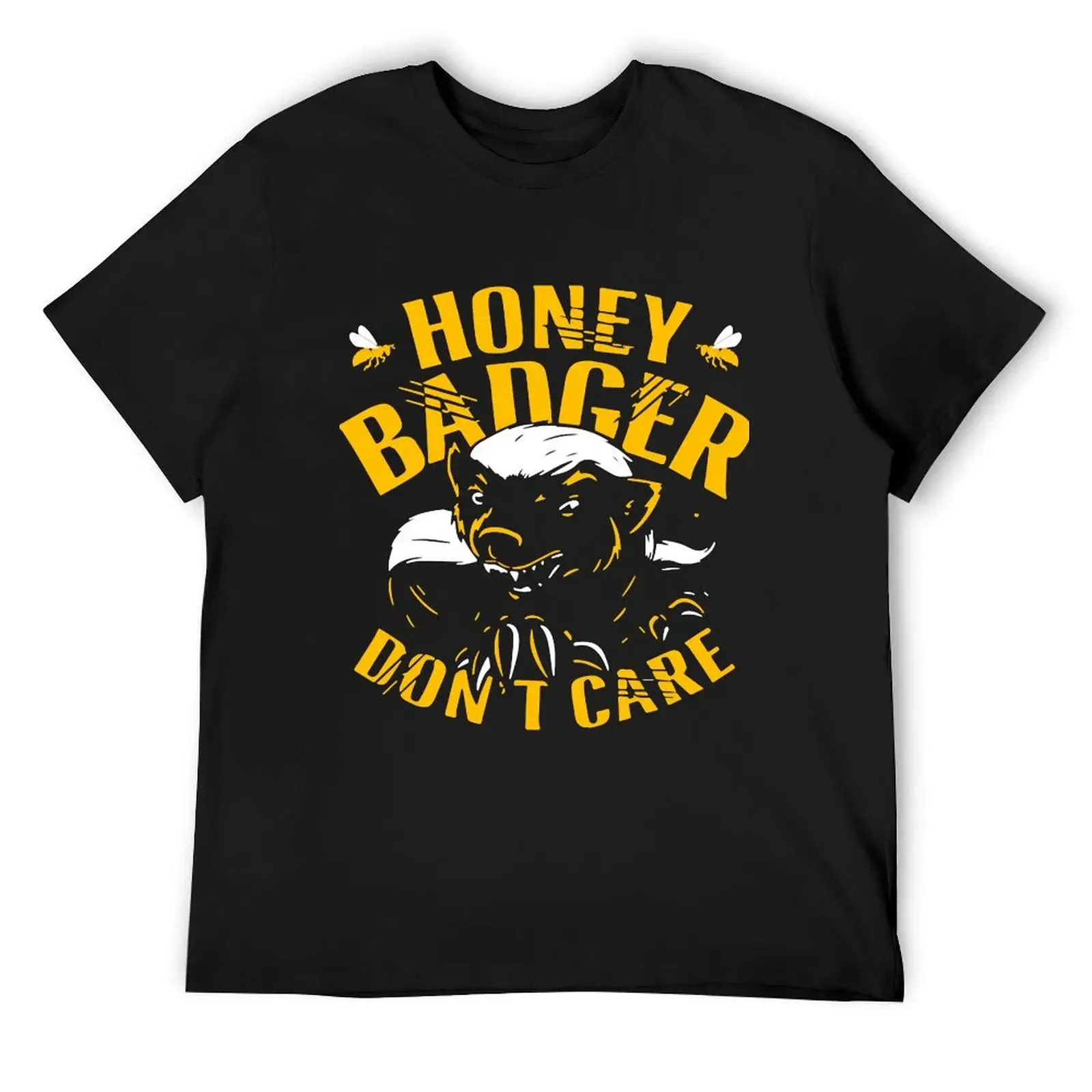 

Honey Badger Dont Care T-Shirt custom t shirt Clothing anime t shirts graphic shirts shirts men