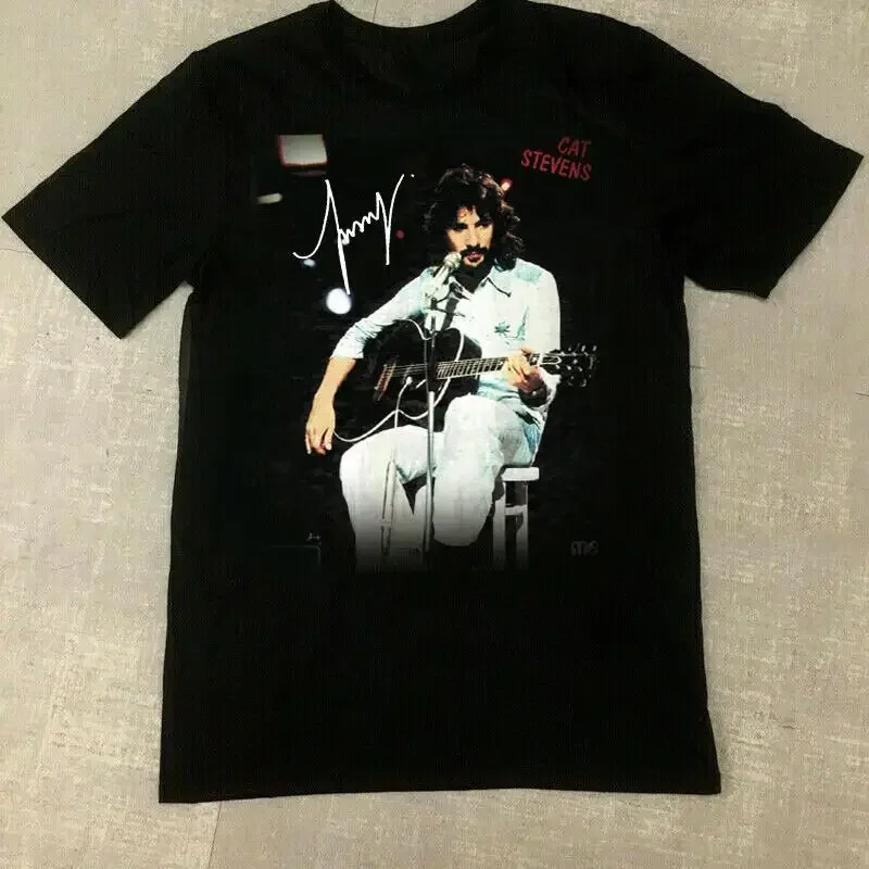 Cat Stevens Signature Tour T Shirt Full Size S To 5Xl