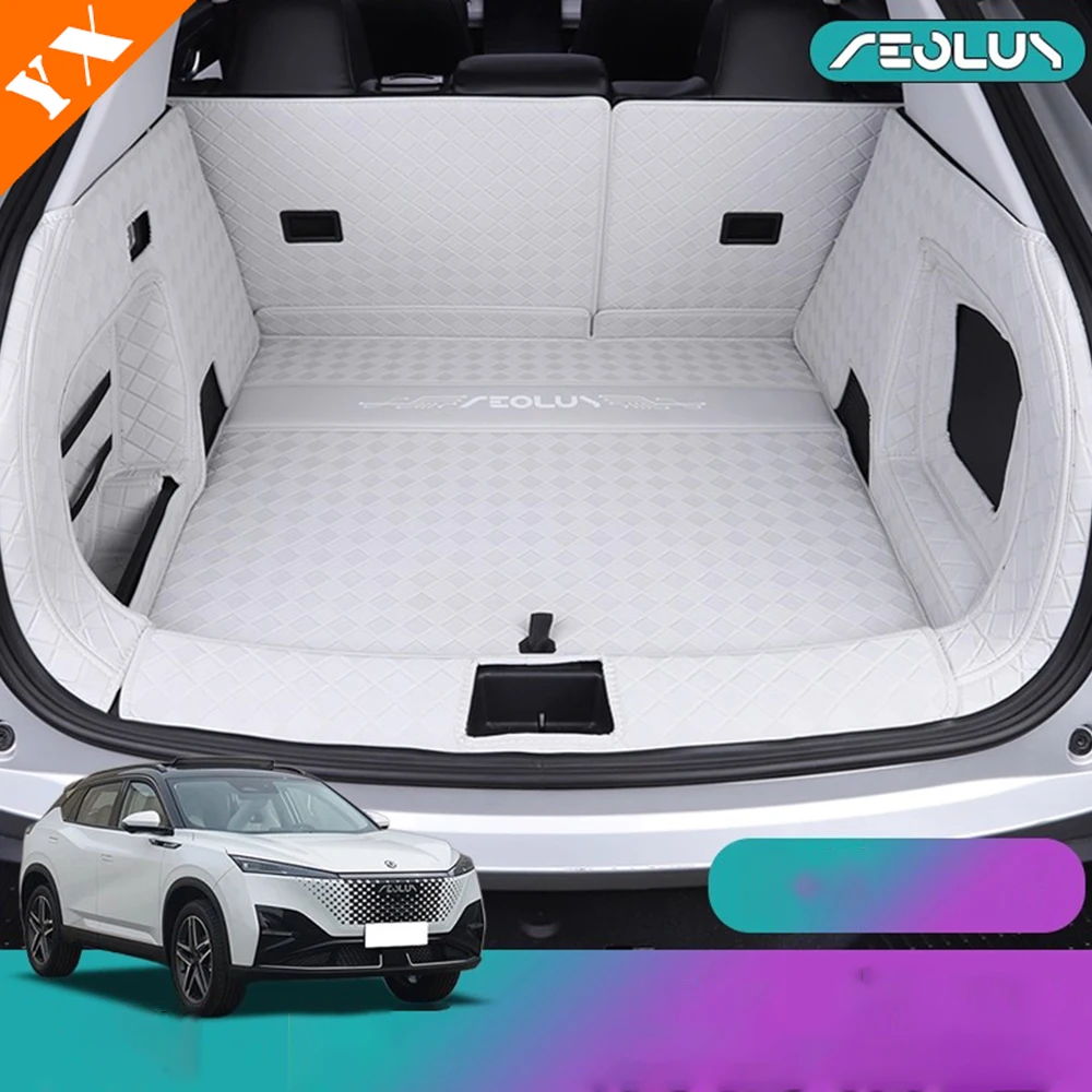 

For Aeolus MAGE Sky ev01 2025 2026 accessories Car Trunk Mat,Trunk Decoration Protection Mat,Body Anti Fouling/Dustproof/Scratch