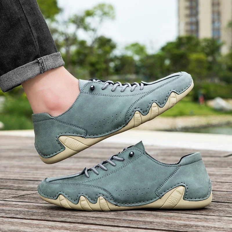 

Low-top Unisex Footwear Fashion Lace Up Men Casual Shoes Breathable Flat Women Sport Outdoor Sneakers Comfort Walking Flats