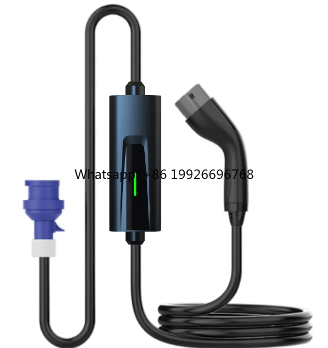 

Новое портативное зарядное устройство для электромобилей 7 кВт 32 А, тип 2, стандарт 62196-2, с выходом переменного тока, прямые поставки с завода