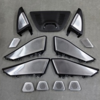 LED Audio Cover For BW G05 X5 G07 X7 Series Front Rear Door Glow Tweeter Luminous Speaker Cover Night Lighting Gloss Speaker