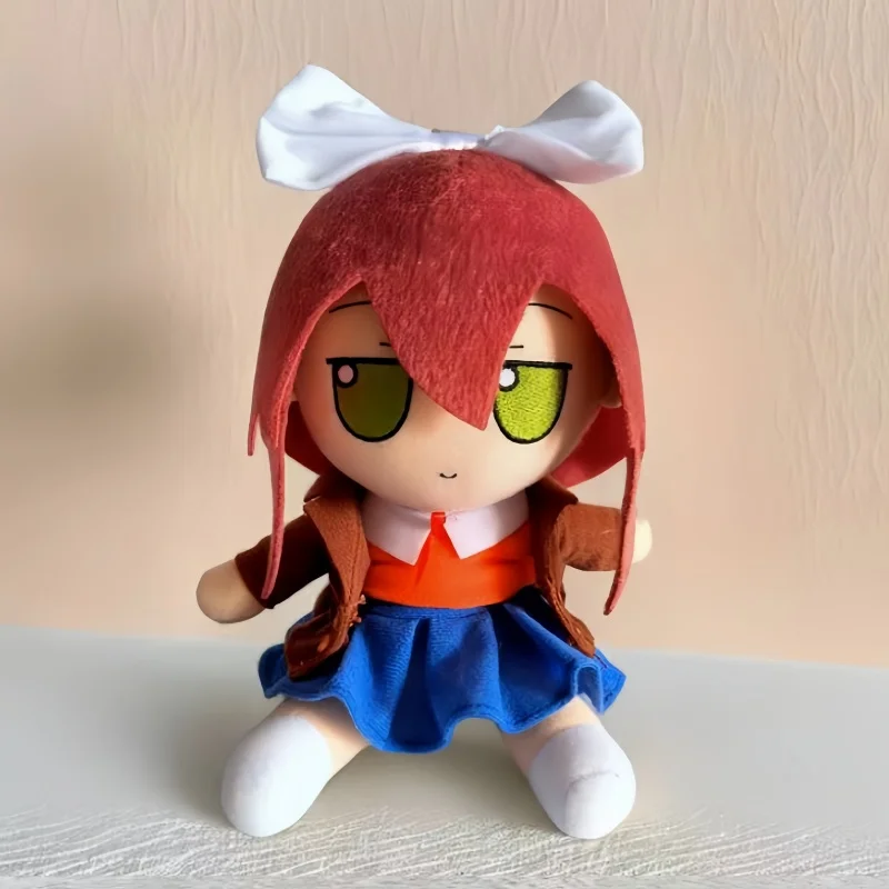 

Genuine in stock anime Doki Doki Literature Club! figure model FuMonika DDLC 20cm toy