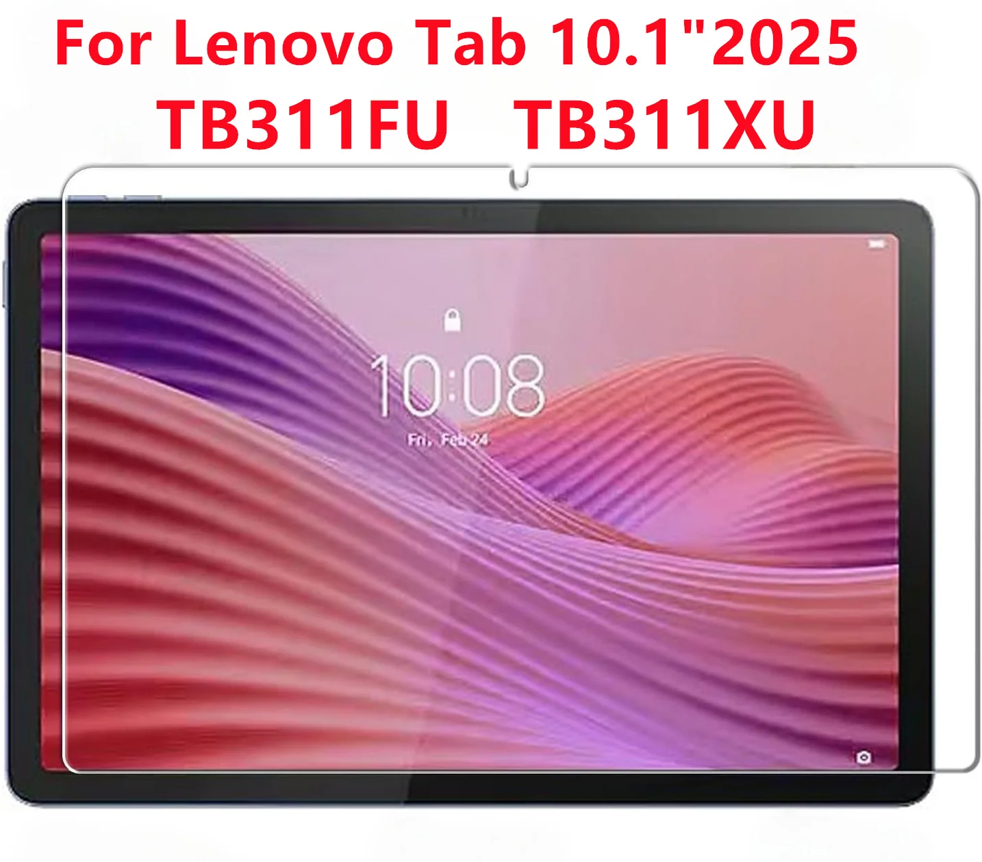1 PCS 9H Tempered Glass Tablet Screen Protector For Lenovo Tab 10.1 Inch 2025 TB311FU TB311XU Anti Scratch HD Protective Film