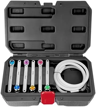 

Набор ключей для прокачки тормозов BILITOOLS - 7-12 мм с обратным клапаном