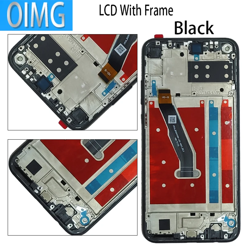 Original For Huawei P40 Lite E LCD Display With Frame Touch Screen Models ART L28 L29 L29N Panel Digitizer Replacement Parts