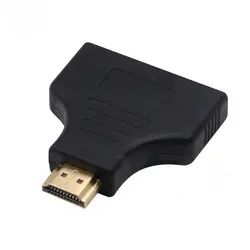 High Quality 1080P 1.4 HDMI-compatible Port Male To 2 Female 1 In 2 Cable Switch Out Splitter Adapter Converter For HD TV Tablet