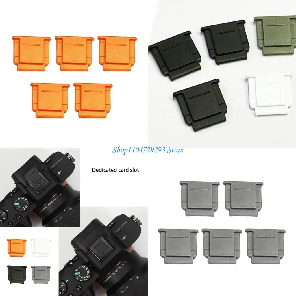 

Y2GD 5Pcs Professional Camera Hot Shoe Mount Protections Caps for ZV1M2 A6000 Repair