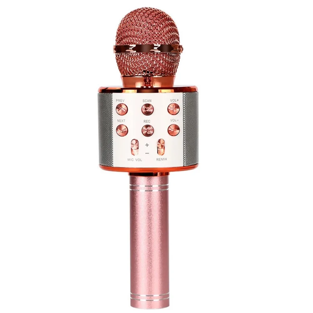 WS858 Wireless Bluetooth Microphone K Gebao Microphone and Audio Integrated Home KTV